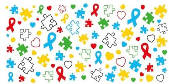 Autism puzzle pieces