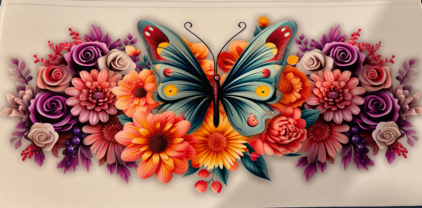 Butterfly decal