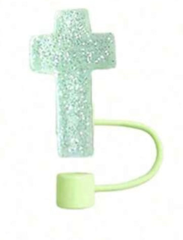 Cross Straw Topper