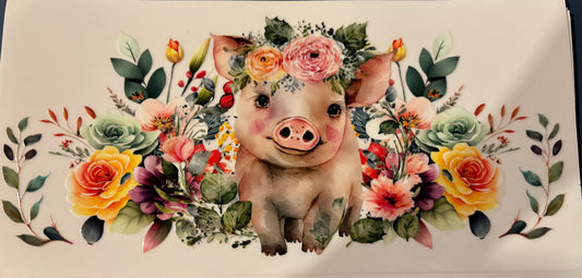 Pig decal