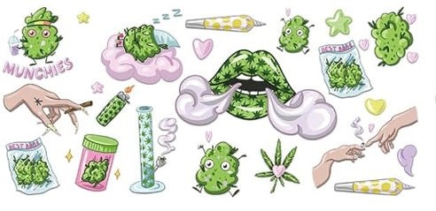 420 Girl Decal