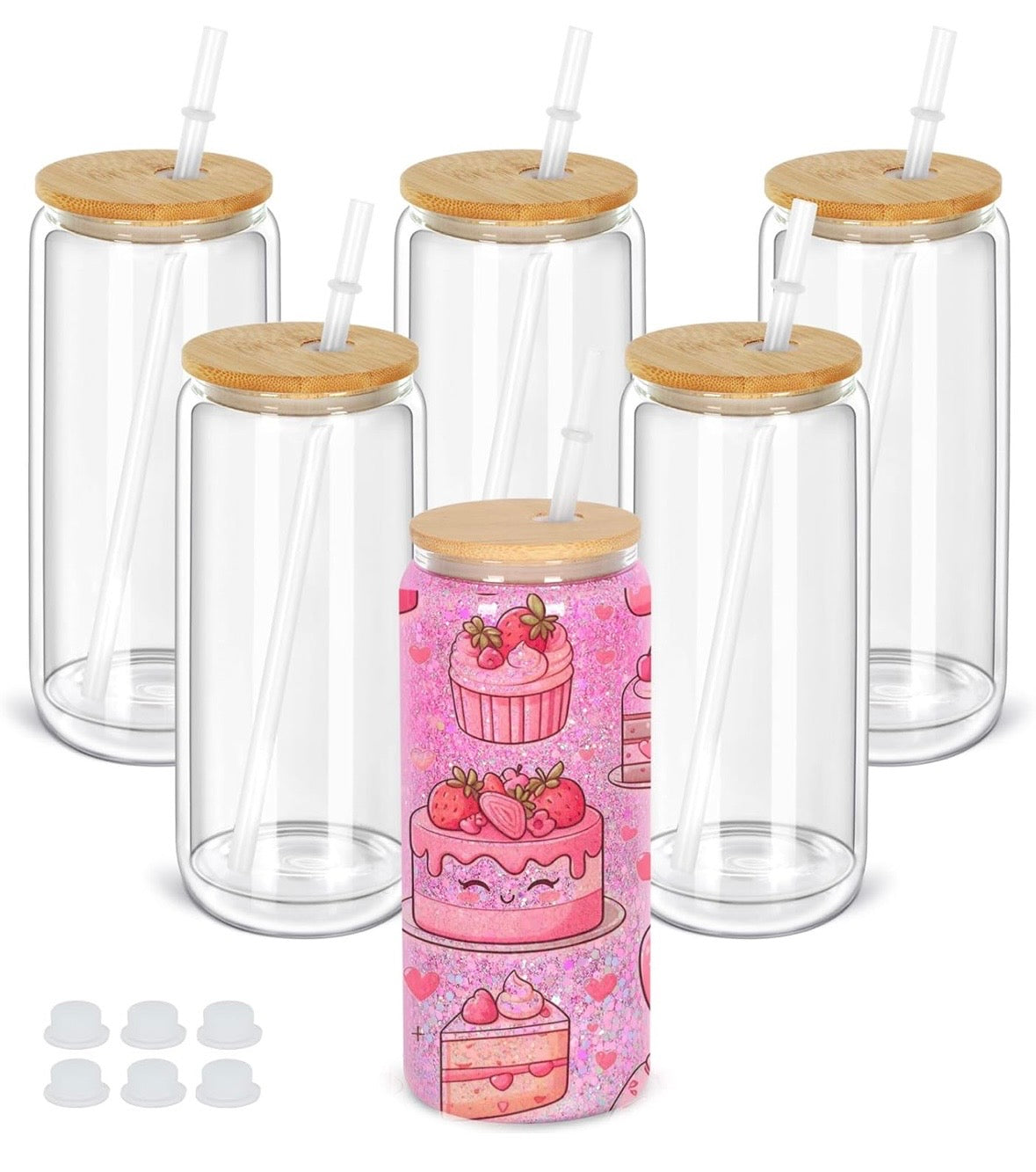 Make your Own Glitter Cups