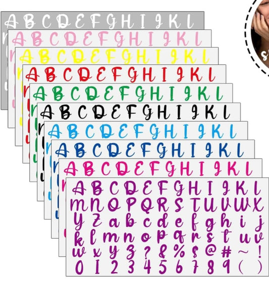 Letters for name