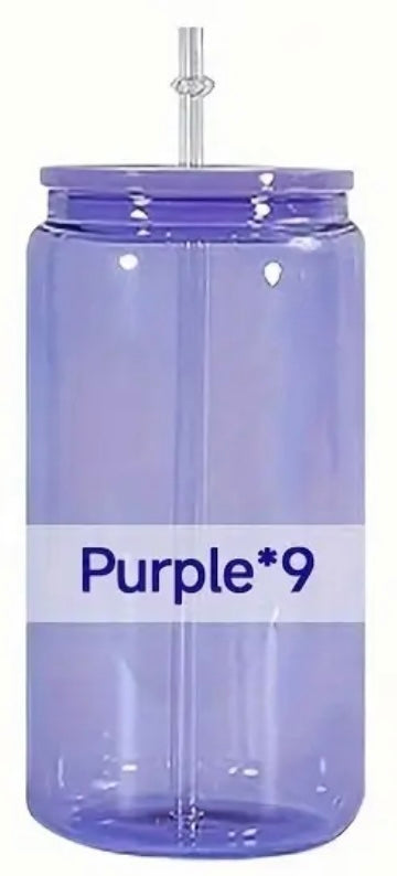 Non Glitter Blank Cups 16oz All colors